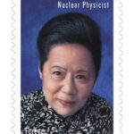 commemorative USPS stamp features the work of FIT Assistant Chair of Illustration Kam Mak. Mak’s portrait of nuclear physicist Chien-Shiung Wu